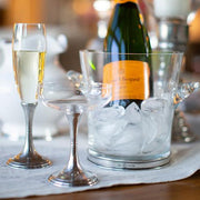 Verona 5 oz Pewter and Glass Cocktail Glass by Arte Italica Glassware Arte Italica 