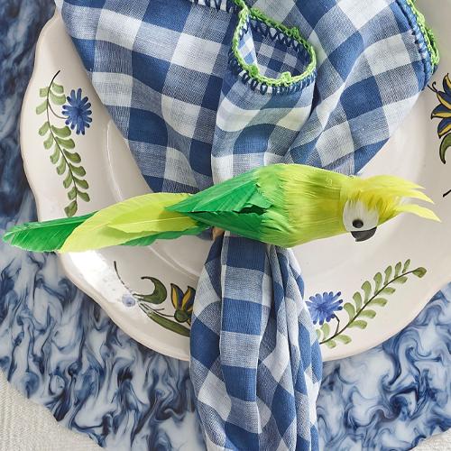 Kim Seybert Parakeet Napkin Ring - Thumbnail 3