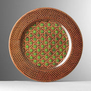 Patagonia Melamine Dinnerware by Marioluca Giusti Dinnerware Marioluca Giusti Green Dinner Plate 