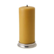 Pillar Candle Base by Match Pewter Candleholder Match 1995 Pewter Medium 