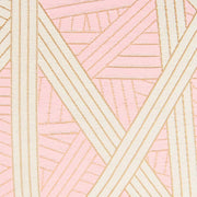 Nastri Cube Pouf, 16" x 16" by Missoni Home Pouf Missoni Home Pink 