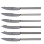 No. 7810 1500's Pizza Knives with Stainless Steel Handles, Set of 6 by Berti knives Berti 