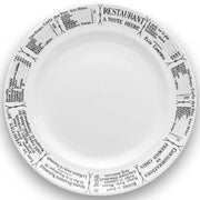 Brasserie Porcelain Plates Set of 4 by Pillivuyt Dinnerware Pillivuyt Bread & Butter Plate Set of 4 