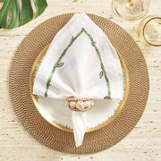 Playa Napkin Ring, Set of 4 by Kim Seybert Napkin Rings Kim Seybert 