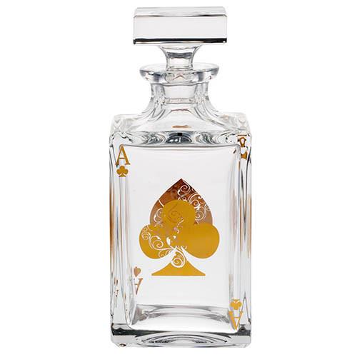 Vista Alegre Poker Whisky Decanter - Thumbnail 5