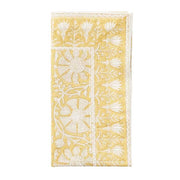Provence Cotton Napkins, Set of 4, 21” by Kim Seybert Cloth Napkins Kim Seybert Yellow 
