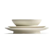 Ra Porcelain Plate, Off-White, Set of 2 by Ann Demeulemeester for Serax Dinnerware Serax 