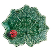 Countryside Leaves Ragwort Leaf with Ladybug by Bordallo Pinheiro Dinnerware Bordallo Pinheiro 