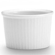 Porcelain Deep Pleated Ramekins Set of 6 by Pillivuyt Baking Dish Pillivuyt Small 