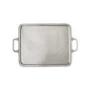 Rectangular Tray with Handles by Match Pewter Serving Tray Match 1995 Pewter Large 