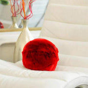 Snowball Accent Pillows by Evelyne Prelonge Paris Bathroom Evelyne Prelonge Red 10" 