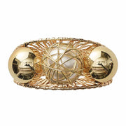 Regent Ivory & Gold Napkin Ring, Set of 4 by Kim Seybert Napkin Rings Kim Seybert 