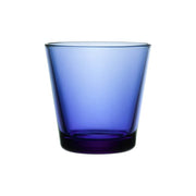 Kartio Ultramarine Blue Glasses, Set of 2 by Kaj Franck for Iittala Glassware Iittala 7 oz. Ultramarine Blue 
