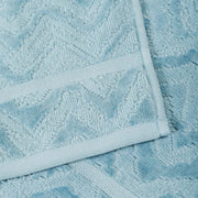 Rex Degraded Chevron Solid Color 5 Piece Towel Set (2 Hand, 2 Bath, 1 Bath Sheet) by Missoni Home Bath Towels & Washcloths Missoni Home 22 