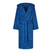 Rex Degraded Chevron Hooded Solid Color Bathrobe by Missoni Home Robes Missoni Home Small 50B 