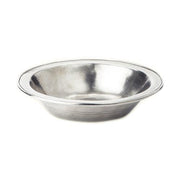Rimmed Bowl by Match Pewter Bowls Match 1995 Pewter Large Engraved 