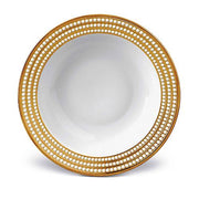 Perlee Gold Rimmed Serving Bowl by L'Objet Dinnerware L'Objet 
