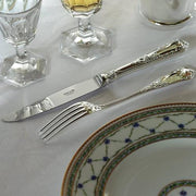 Rocaille Sterling Silver Gilt 7.5" Place Spoon by Ercuis Flatware Ercuis 