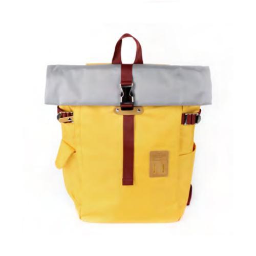 Rolltop Backpack 2.0 by Harvest Label - Mustard Amusespot 