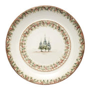 Natale Large Round Platter Signed by Arte Italica Dinnerware Arte Italica 