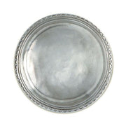 Scallop Rimmed Wine Bottle Coaster, 4.7" by Match Pewter Dinnerware Match 1995 Pewter 