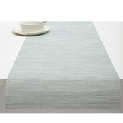 Chilewich: Bamboo Woven Vinyl Table Runners 14" x 72" Table Runners Chilewich Runner 14" x 72" Seaglass 