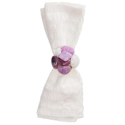 Seersucker Cotton Napkin Set of 4 by Kim Seybert Napkins Kim Seybert 