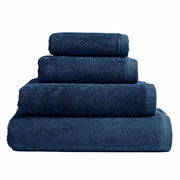 Essentiel Organic Cotton Towels, Multiple Solid Colors by Alexandre Turpault Towel Alexandre Turpault Face Cloth 11.8" Slate Blue 