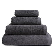 Essentiel Organic Cotton Towels, Multiple Solid Colors by Alexandre Turpault Towel Alexandre Turpault Face Cloth 11.8" Graphite Grey 