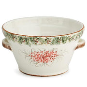 Natale 10" Small Serving Bowl with Handles by Arte Italica Dinnerware Arte Italica 