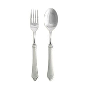 Violetta Serving Fork & Spoon by Match Pewter Salad Set Match 1995 Pewter Serving Set 