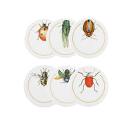Insects Set of 6 Coasters by Vista Alegre Coasters Vista Alegre 
