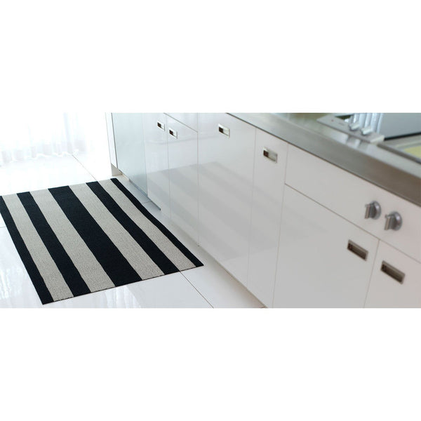 Shag Bold Stripe Indoor/Outdoor Rug by Chilewich Amusespot Unique