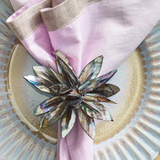 Shell Flower Napkin Ring Set of 4 by Kim Seybert Napkin Rings Kim Seybert 