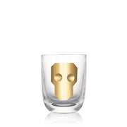 Hamlet Gold Shot Glass, 3.4 oz., Set of 2 by Rony Plesl for Ruckl Glassware Ruckl 