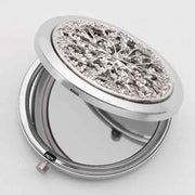 Silver Isadora Compact by Olivia Riegel Makeup Tools Olivia Riegel 