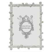 Pave Odyssey Frame, Silver by Olivia Riegel Frames Olivia Riegel 5x7 Medium 