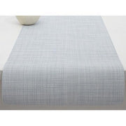 Chilewich: Woven Vinyl Mini Basketweave Table Runners Table Runners Chilewich Sky 