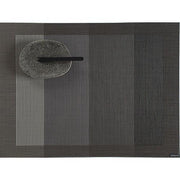 Chilewich: Color Tempo Woven Vinyl Placemats Set of 4 Placemat Chilewich Rectangle 14" x 19" Slate Tempo 
