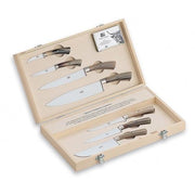No. 321 Small Set of 7 Kitchen Knives with Ox Horn Handles by Berti Knive Set Berti 