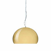 Small FL/Y Metal Suspension Lamp by Ferruccio Laviani for Kartell Lighting Kartell Gold 