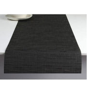 Chilewich: Bamboo Woven Vinyl Table Runners 14" x 72" Table Runners Chilewich Runner 14" x 72" Smoke 