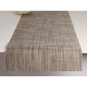 Chilewich: Woven Vinyl Mini Basketweave Table Runners Table Runners Chilewich Soapstone MBW 