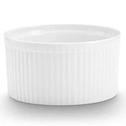 Porcelain 3.75" Classic Pleated Souffle Dish Set of 4 by Pillivuyt Baking Dish Pillivuyt 
