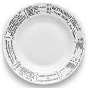 Brasserie Porcelain Soup Plate-Bowls Set of 4 by Pillivuyt Dinnerware Pillivuyt Soup Plate Set of 4 