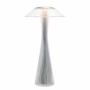 Space Indoor Table Lamp by Adam Tihany for Kartell Lighting Kartell Chrome 
