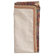 Spectrum Cotton Napkins, Set of 4 by Kim Seybert Napkins Kim Seybert Natural & Multi 