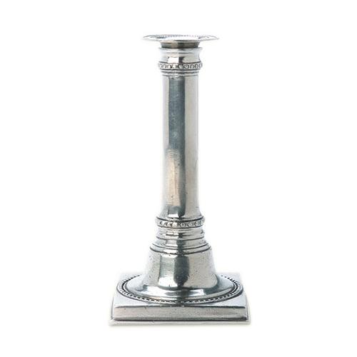 Match Pewter Square Based Candlestick - Thumbnail 3