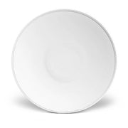 Soie Tressee White Coupe Bowl, Large by L'Objet Dinnerware L'Objet 
