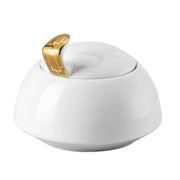 TAC 02 Skin Gold Sugar Bowl by Walter Gropius for Rosenthal Cream & Sugar Rosenthal 